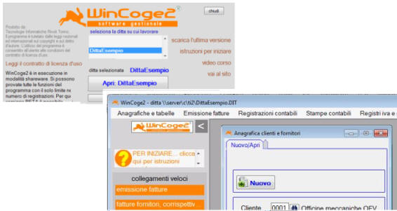 Manuale programma WinCoge2