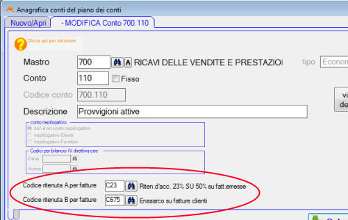 Ritenuta d'acconto in contabilità